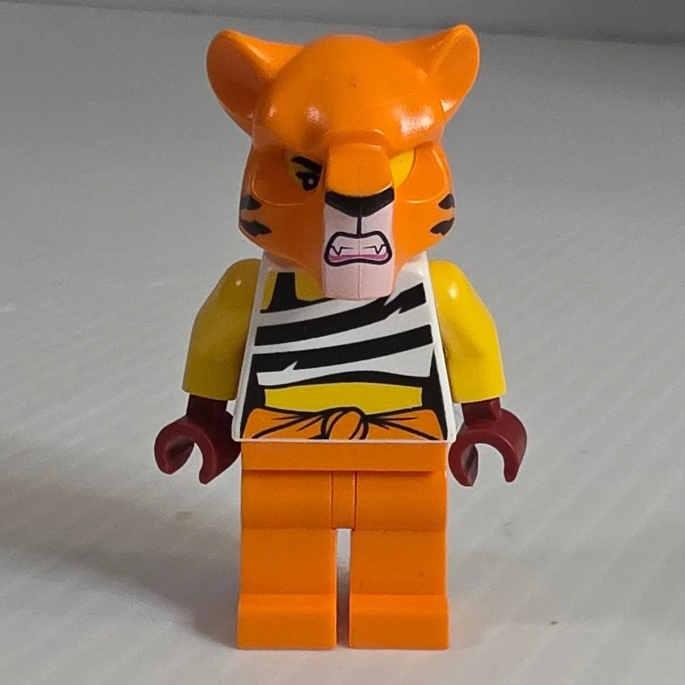 LEGO Minifigure OS‎ Orange Excellent col14-14 Tiger Mask